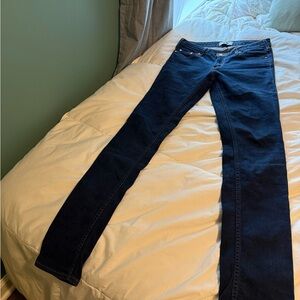 Acne Studios Dark Wash Denim Skinny Jeans